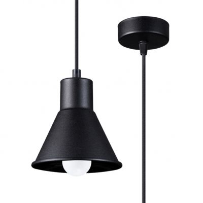 Lampa wisząca TALEJA 1 czarna [E27] (SL.0985)
